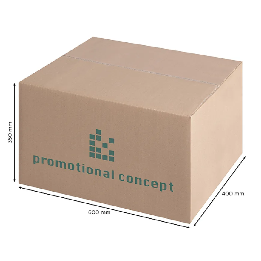 Cartoni doppia onda da stampare f.to 60x40x35 - cod. CR002