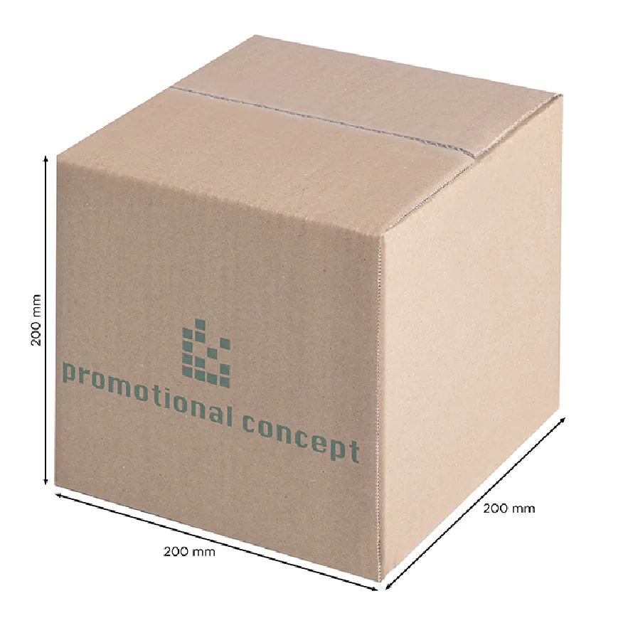 Cartoni doppia onda da serigrafare f.to 20 x 20 x 20h - cod. CR006