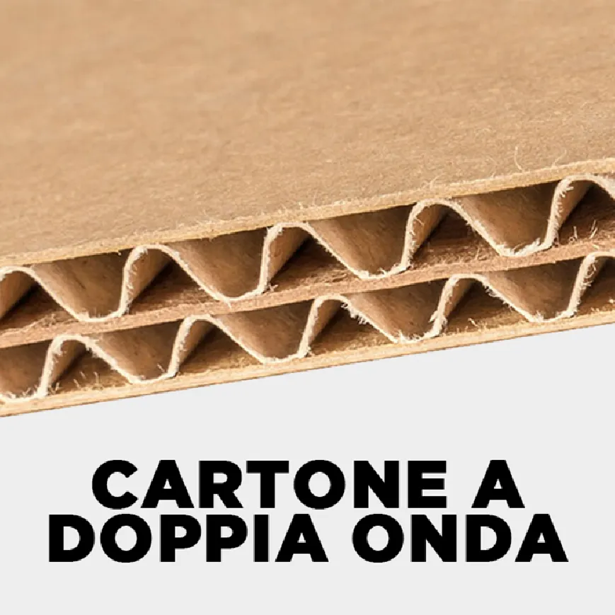 Cartoni doppia onda personalizzabili f.to 73 x 45 x 10h - cod. CR010