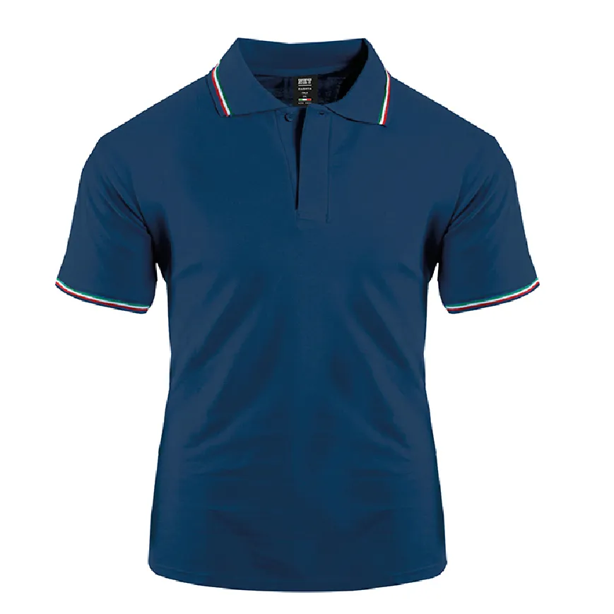 Polo mezza manica tricolore - Polo italia cod. NK205