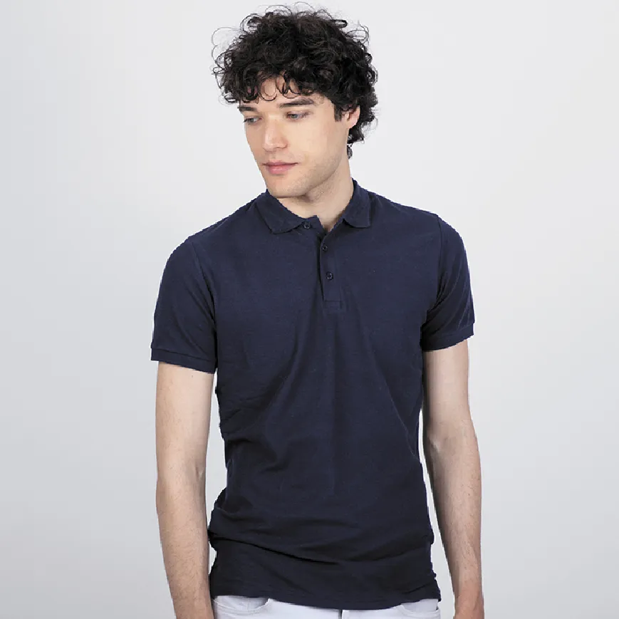 Polo mezza manica con logo - cod. NK210
