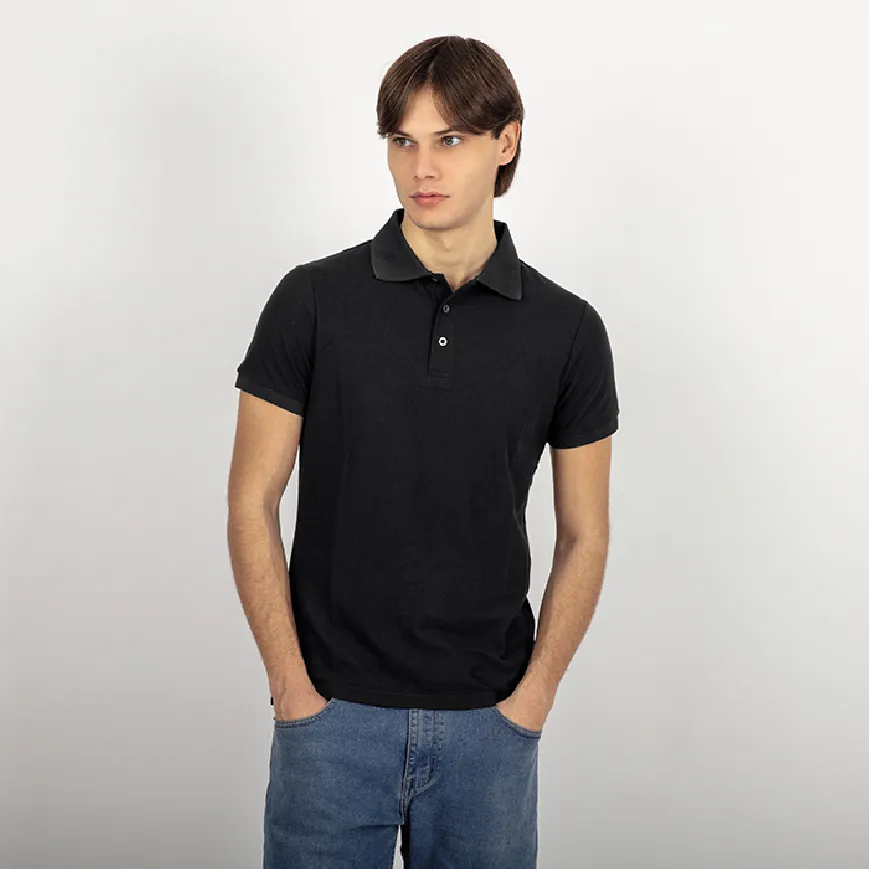 Polo mezza manica con logo - cod. NK210