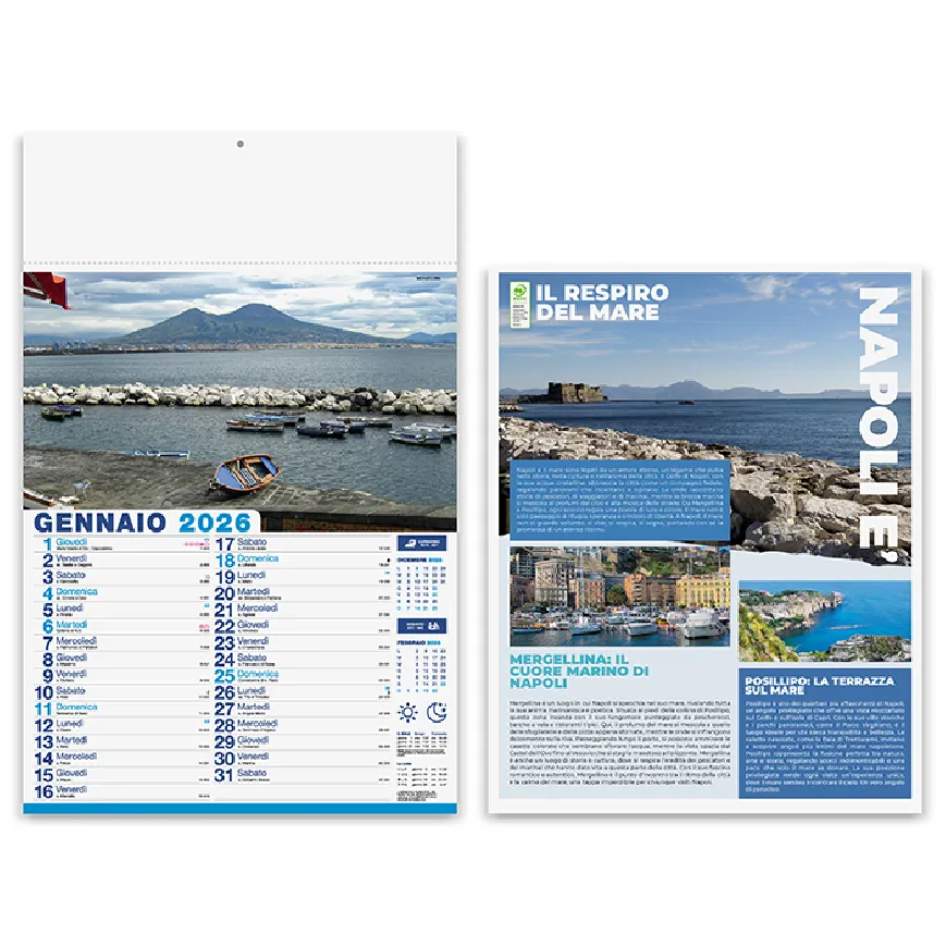 Calendari personalizzati Napule - cod. PA118