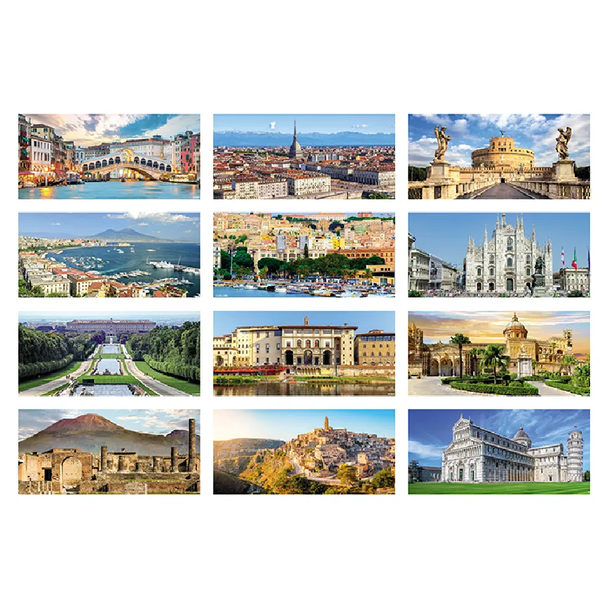Calendarietti da tavolo Citta' d'italia personalizzabili - cod. PA401