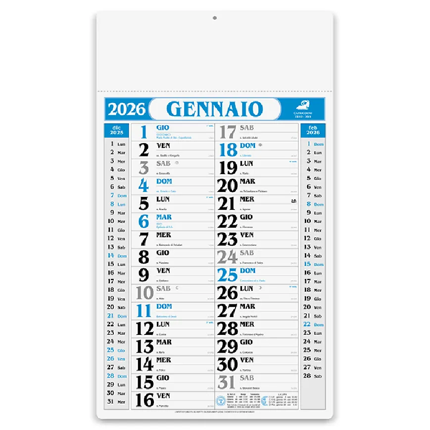 Calendari Olandesi personalizzati - cod. PA520