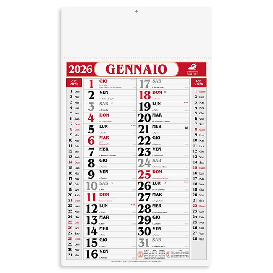 Calendari Olandesi personalizzati - cod. PA520