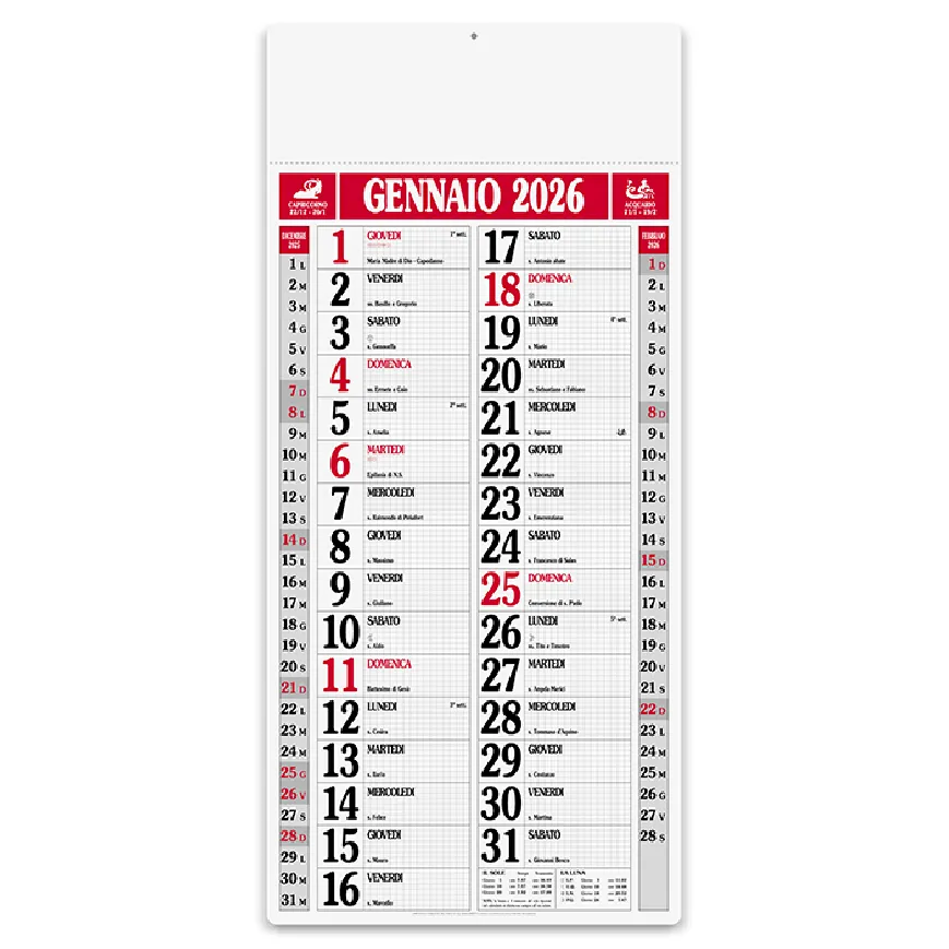 Calendario Olandese Magnum - cod. PA523