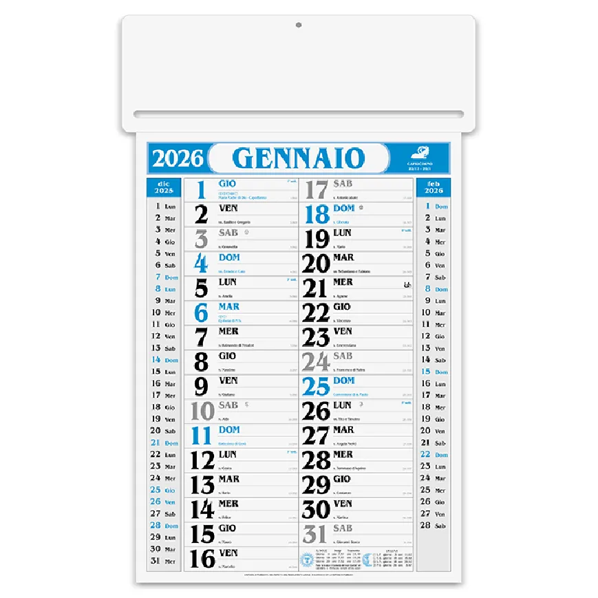 Calendari Passafoglio personalizzati - cod. PA550