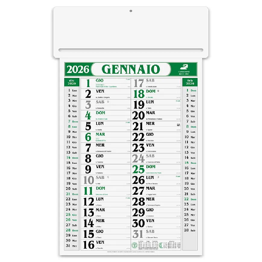 Calendari Passafoglio personalizzati - cod. PA550