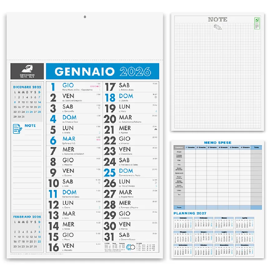 Calendari Olandesi pubblicitari - cod. PA636