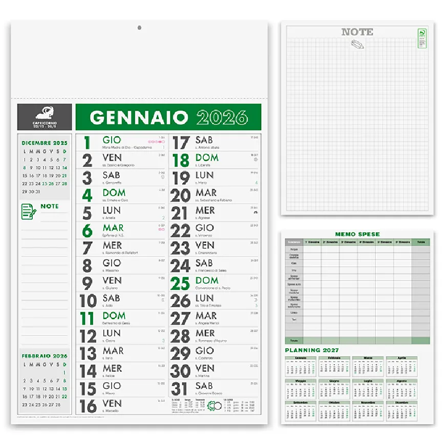 Calendari Olandesi pubblicitari - cod. PA636
