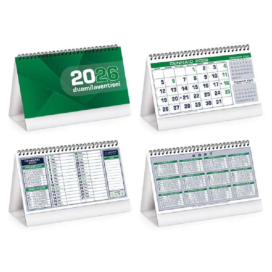 Calendarietti da tavolo personalizzabili - cod. PA710
