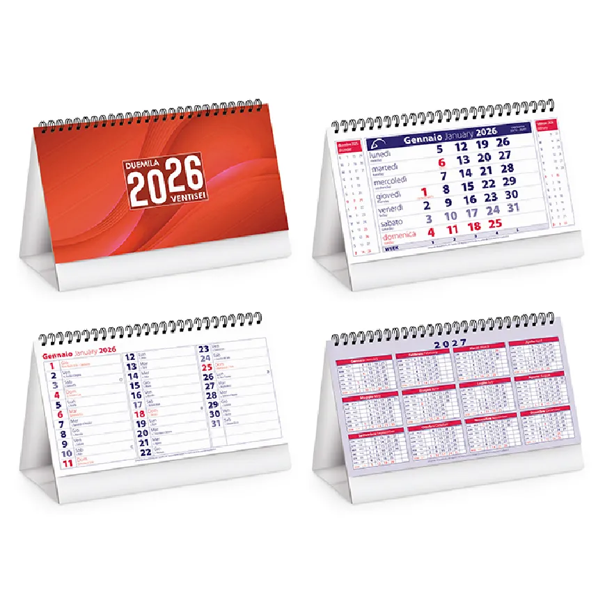 Calendarietti da tavolo personalizzati - cod. PA715