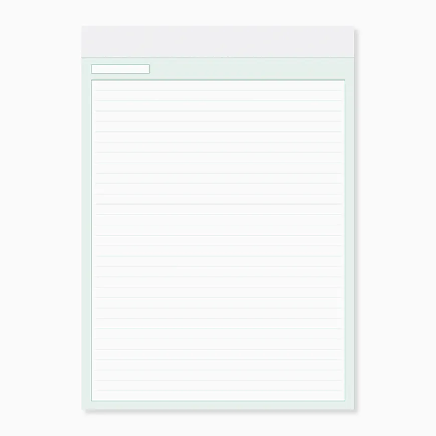 Blocco A4 da 50 fogli a righe da personalizzare - cod. PA840