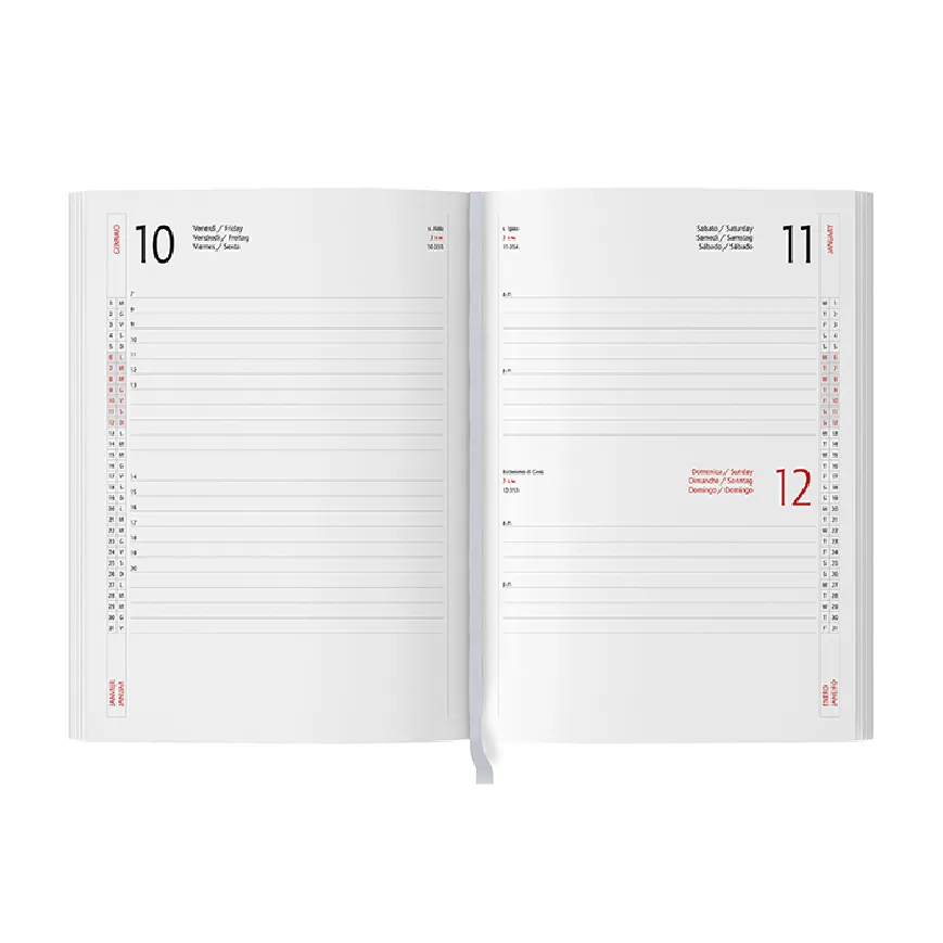 Interno di agenda giornaliero - cod. PB001TN