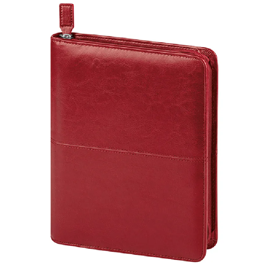Agenda giornaliera con tasche interne e chiusura a cerniera - cod. PB052SDA