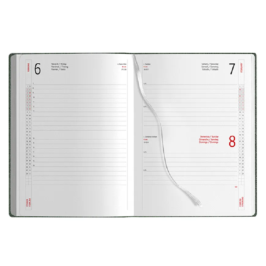 Agenda giornaliera stampabile - cod. PB270