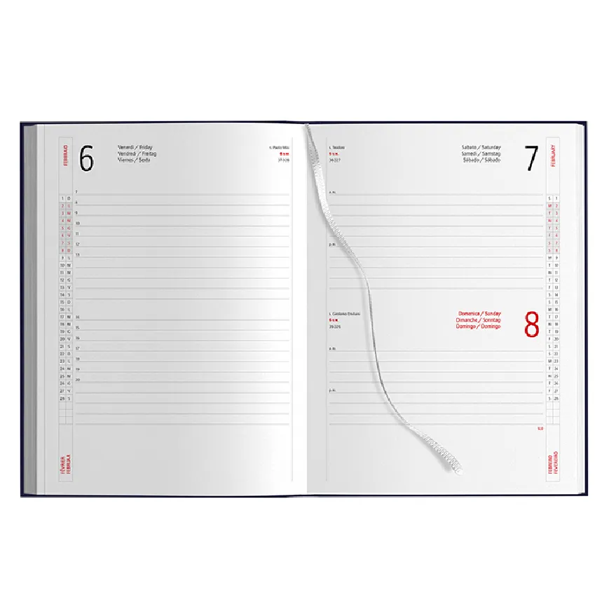 Agenda giornaliera personalizzabile con logo - cod. PB530