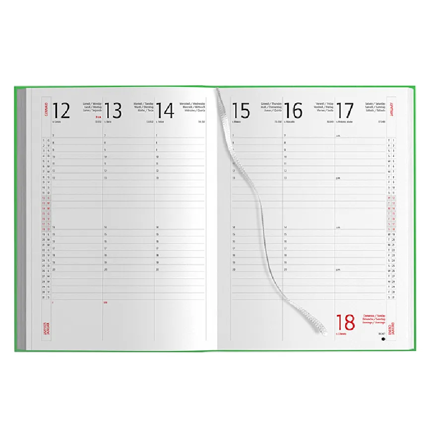 Agende settimanali personalizzabili - cod. PB540