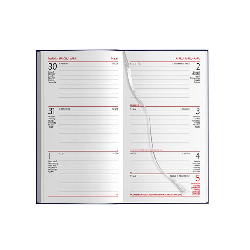 Agende settimanali promozionali - cod. PB550