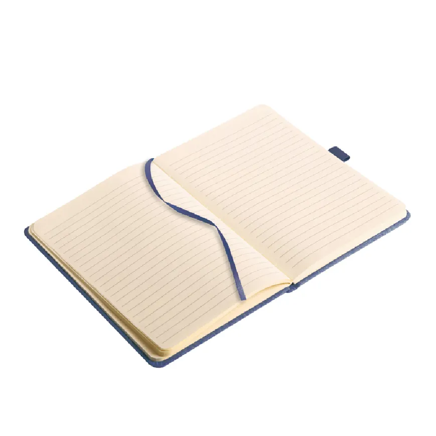 Notes con elastico in tinta e pagine a righe - cod. PB594