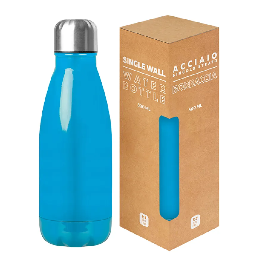 Borraccia in acciaio personalizzabile da 500 ml - cod. PC411