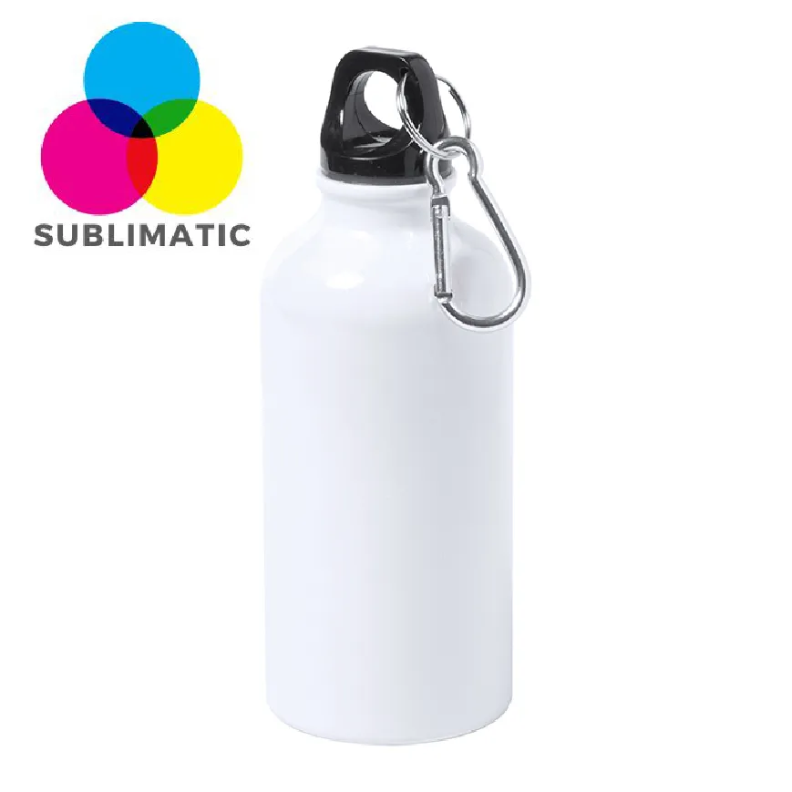 Borraccia in alluminio da stampare con scritte da 500 ml - cod. PC426