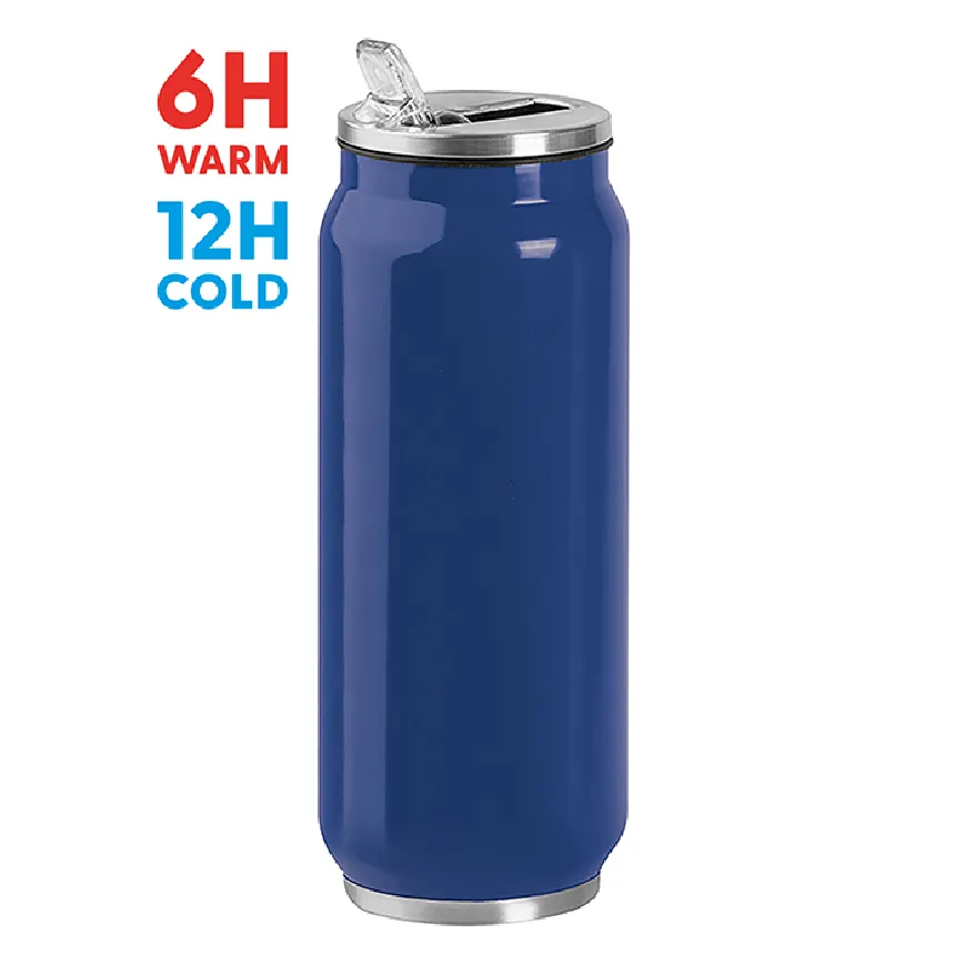 Borraccia termica in acciaio da 500 ml con logo personalizzato - cod. PC435