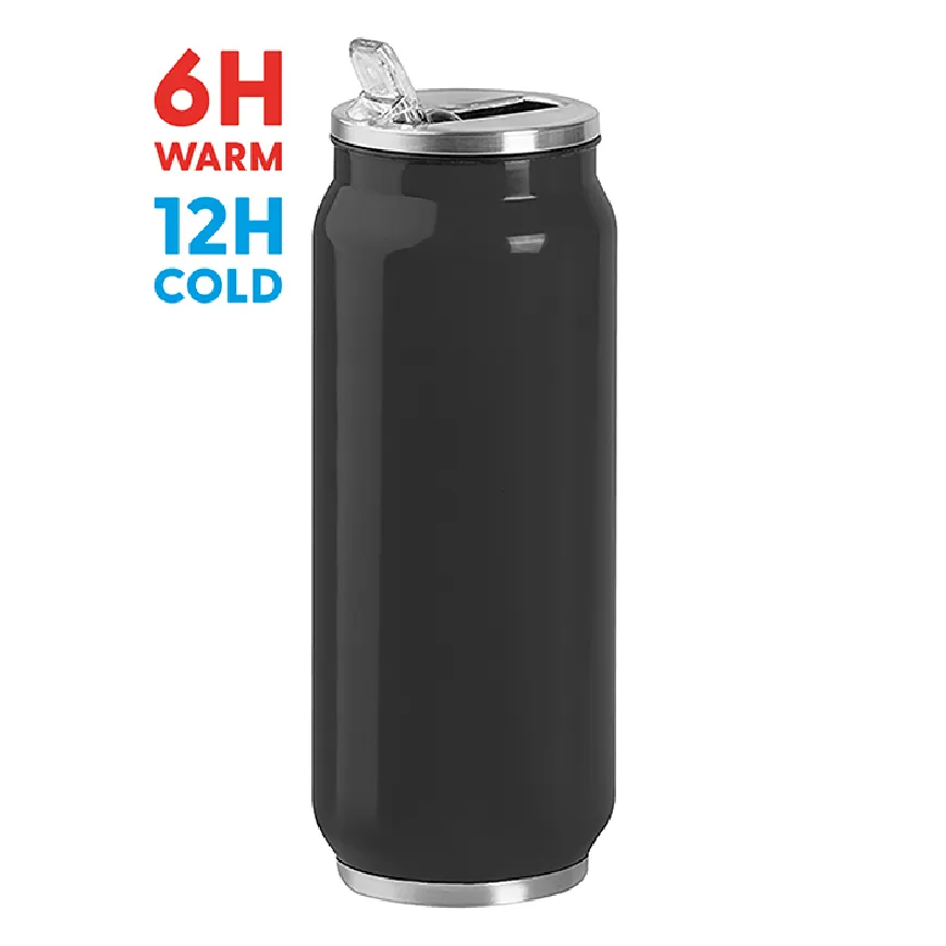 Borraccia termica in acciaio da 500 ml con logo personalizzato - cod. PC435