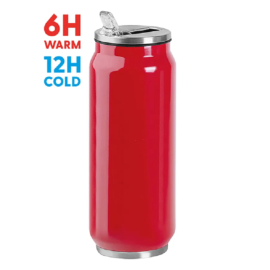 Borraccia termica in acciaio da 500 ml con logo personalizzato - cod. PC435