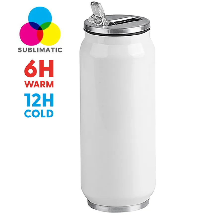 Borraccia termica da 500 ml in acciaio da personalizzare con logo - cod. PC436