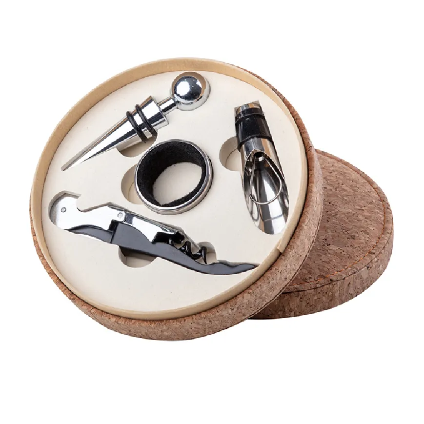 Set da vino in sughero - Wino cod. PC760