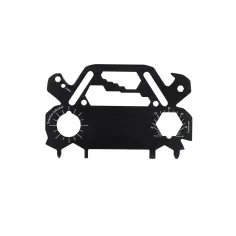 Multiutensile in acciaio inox a forma di auto - cod. MK21673