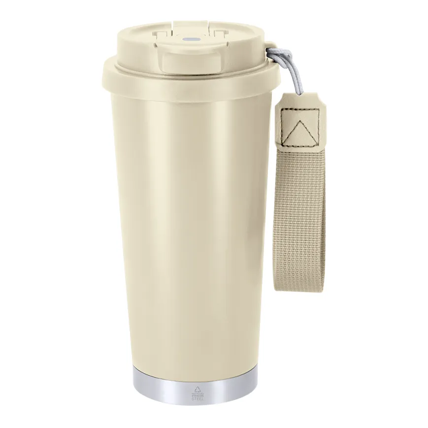 Bicchiere con cinghia per trasporto - cod. MK-21982