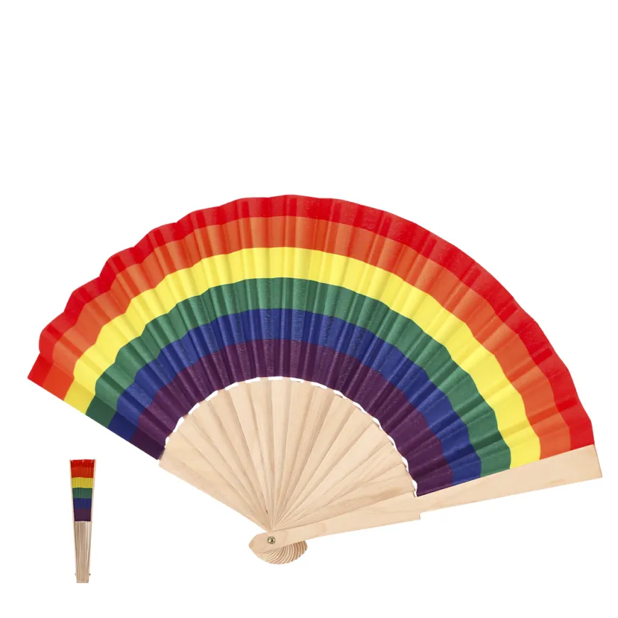 Ventagli colorati personalizzabili - cod. MK-22036