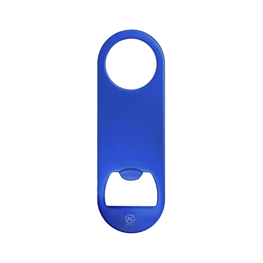 Apribottiglia in alluminio riciclato - cod. MK-22086