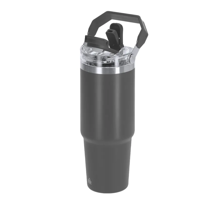 Bicchiere termico con bevuta doppia - cod. MK-22313