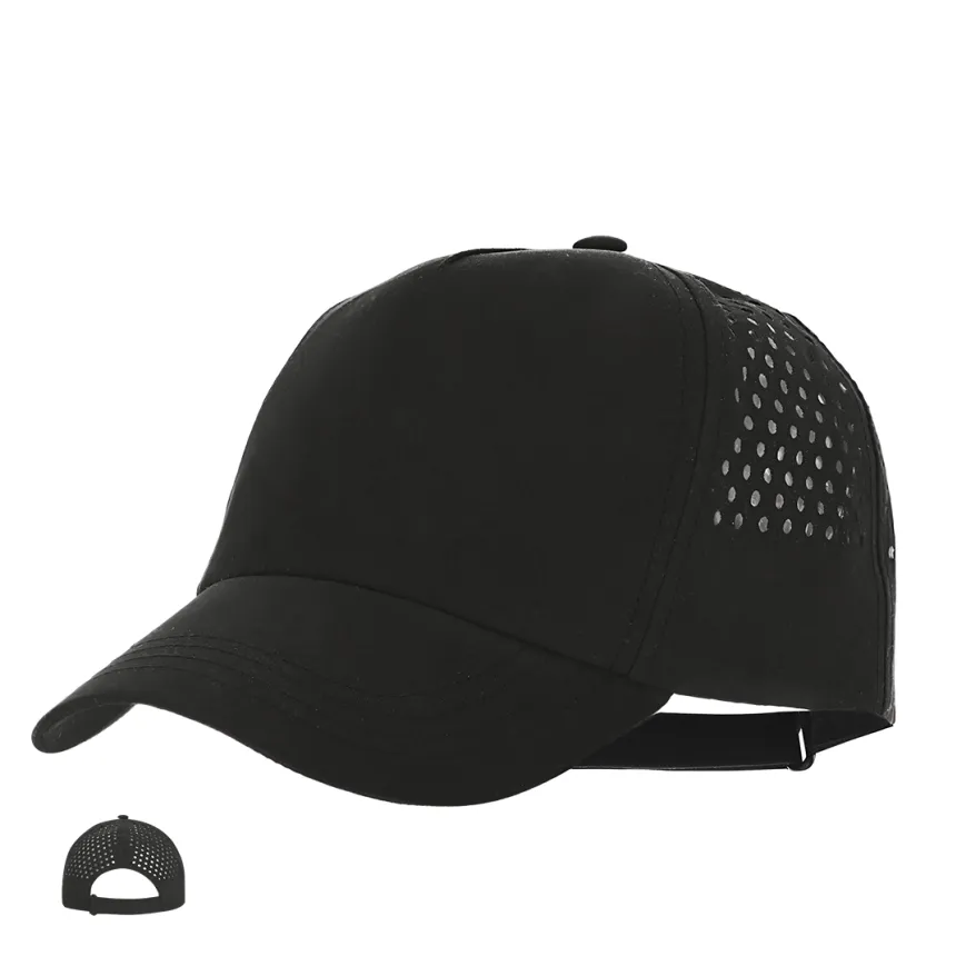 Cappellino sportivo in microfibra a 5 pannelli personalizzabile - cod. MK-22418