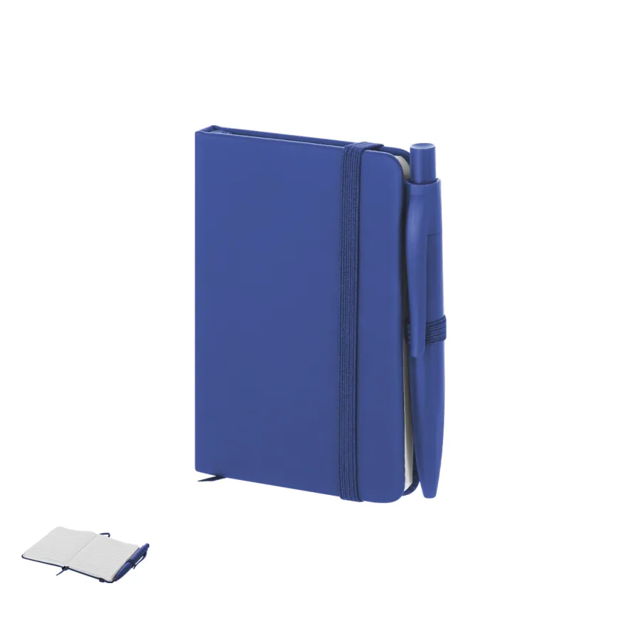 Notepad con elastico e segnalibro - cod. MK-22425