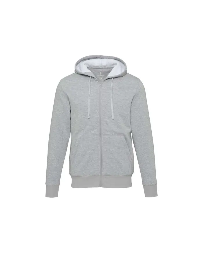 Felpa con cappuccio e zip intera in sherpa Natron - cod. P39507