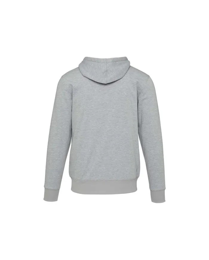 Felpa con cappuccio e zip intera in sherpa Natron - cod. P39507