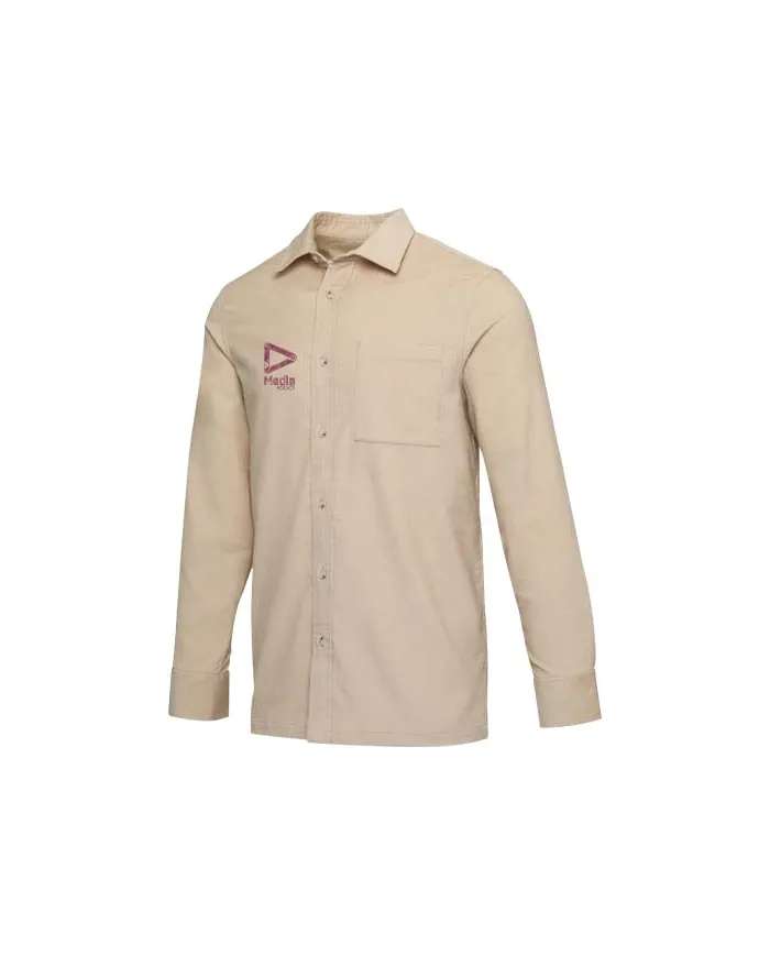 Camicia unisex in velluto a coste Alum - cod. P39506