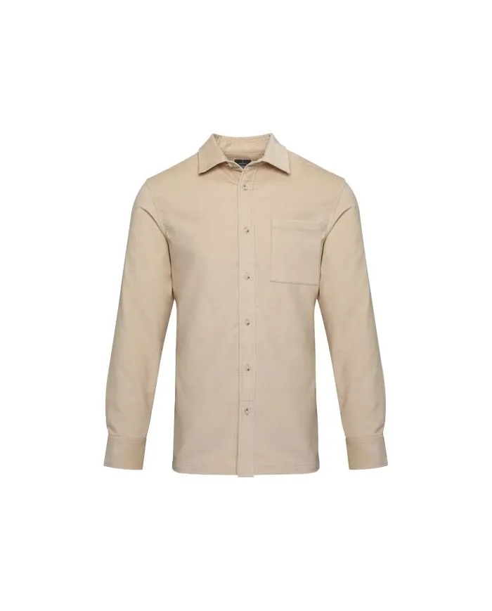 Camicia unisex in velluto a coste Alum - cod. P39506