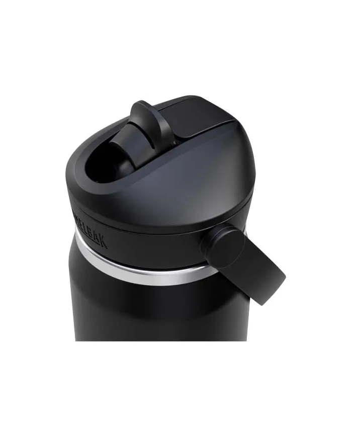 Borraccia con cannuccia girevole in acciaio inossidabile da 740 ml - cod. P100888