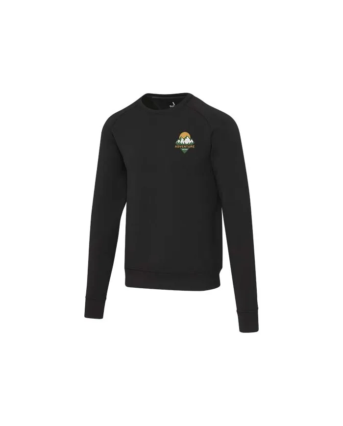 Maglione sportivo unisex a girocollo in tessuto interlock Yukon - cod. P38238
