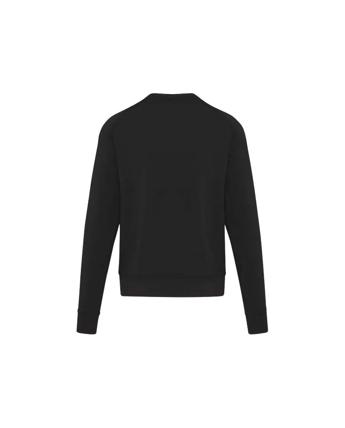 Maglione sportivo unisex a girocollo in tessuto interlock Yukon - cod. P38238