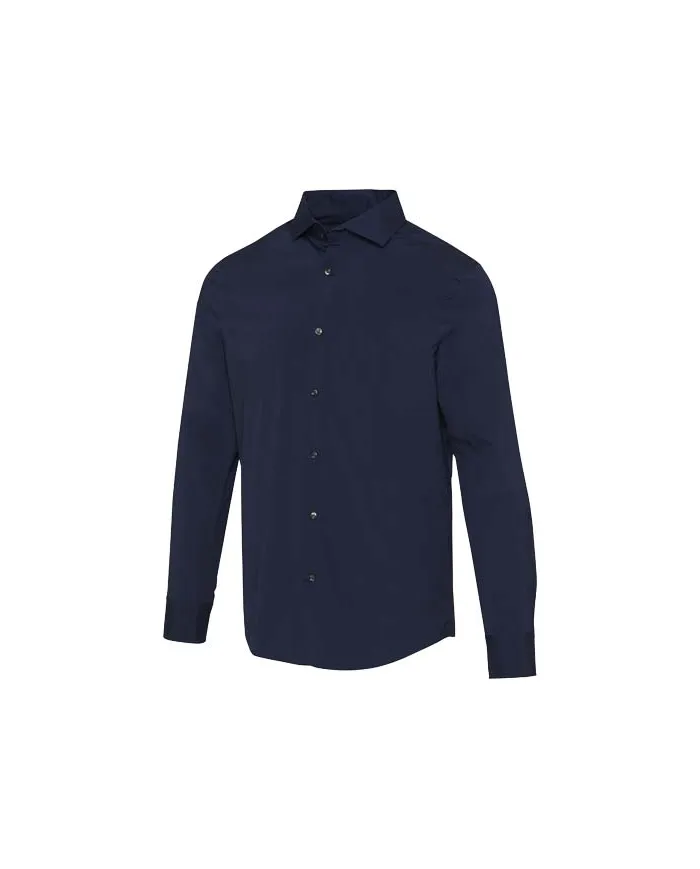 Camicia in tessuto di popeline da uomo Carnelian - cod. P39502