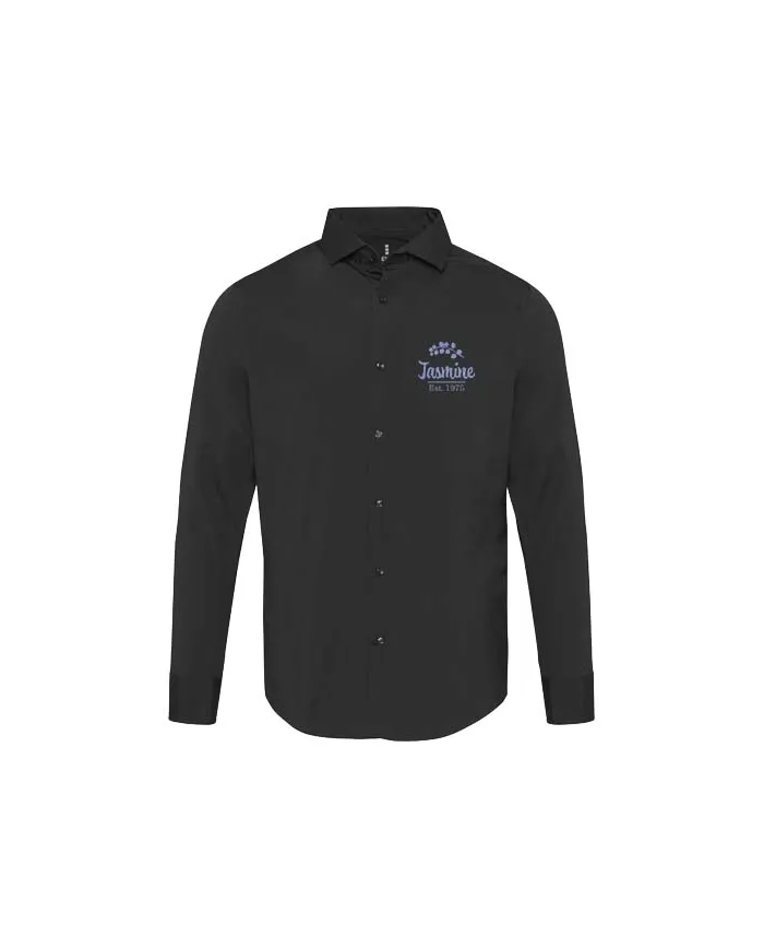 Camicia in tessuto di popeline da uomo Carnelian - cod. P39502