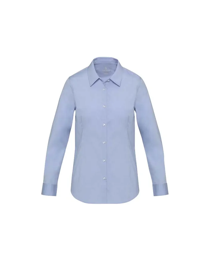 Camicia in tessuto di popeline da donna - cod. P39503