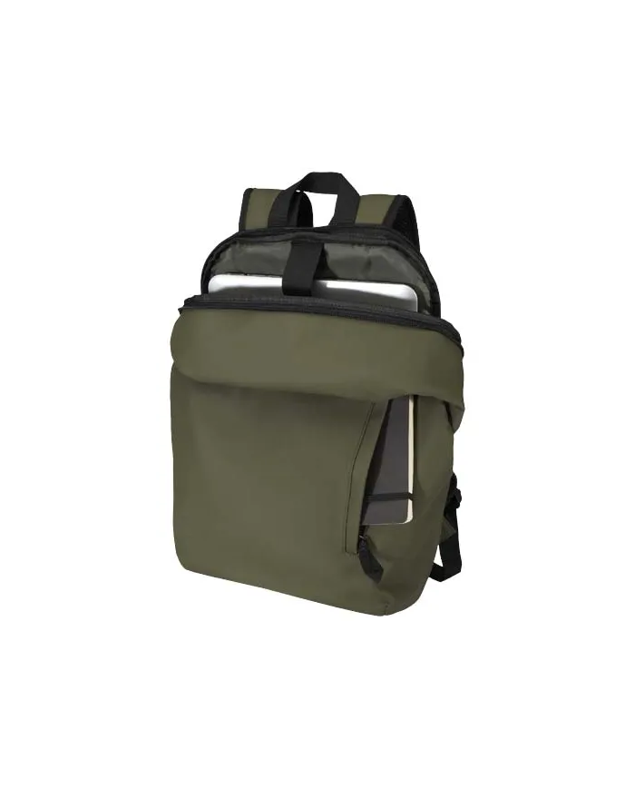Zaino antifurto per portatile da 15" in materiale riciclato certificato GRS Resi Plus - 18L - cod. P130109